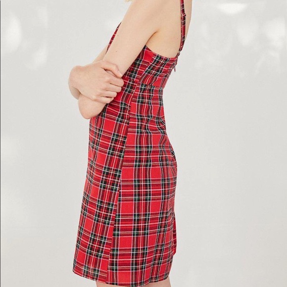 Urban Outfitters Plaid Mini Dress - LIKE NEW - Picture 3 of 3